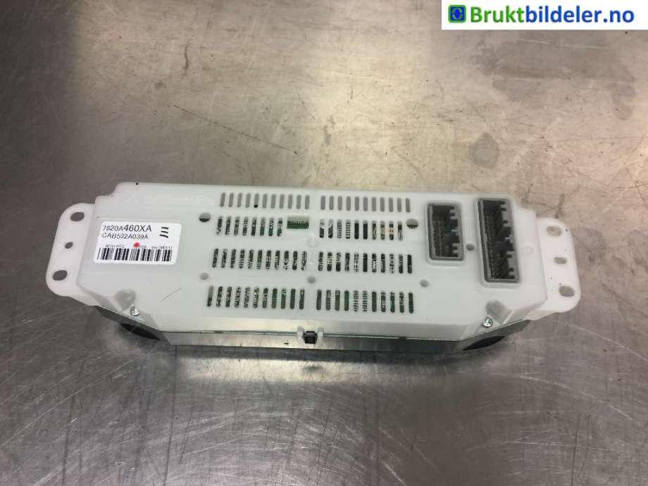 Varmeapparat betjening til Mitsubishi Outlander 2012-2015 (Type III, Fase 1)  (MITSUBISHI|7820A460XA|)