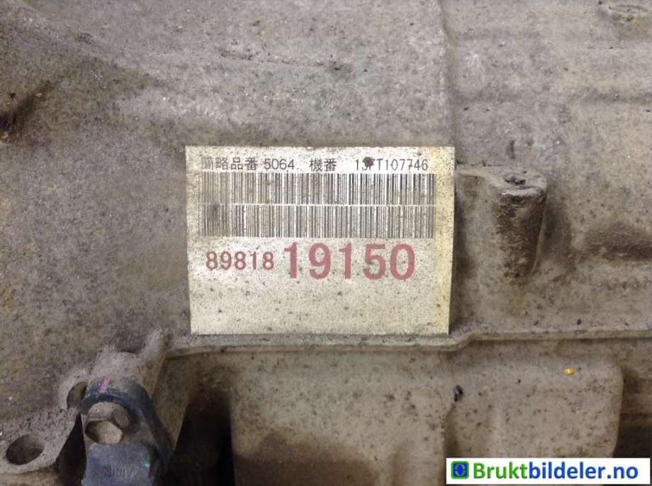 Girkasse automat til Isuzu D-Max 2012-2017 (Type II, Fase 1)  (ISUZU|8-98181-915-0|AW TB50-LS|)