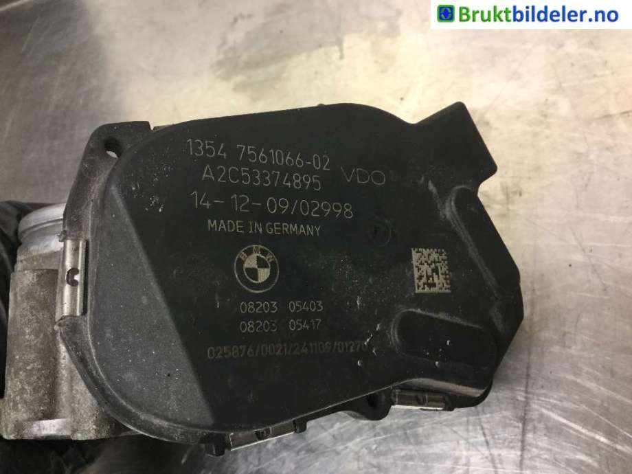 Spjeldhus til BMW 3-Serie 2005-2011 (E90/E91/E92/E93) (E90/E91/E92/E93) (BMW|13 54 7 561 066|A2C53374895|)