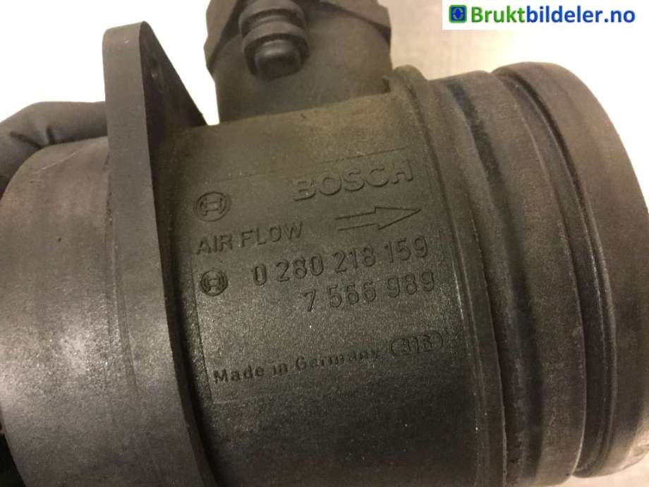 Luftmengde/luftmassemåler til BMW 3-Serie 2005-2011 (E90/E91/E92/E93) (E90/E91/E92/E93) (BMW|7 566 989|0 280 218 159|)