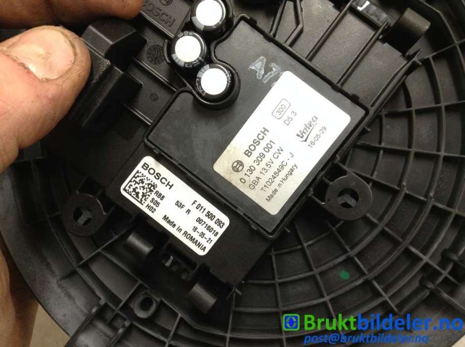 Varmeapparat motor til Mercedes C-Klasse 2014-2018 (Fase 1) (W205) (W205) (MERCEDES||F 011 500 093|0 130 309 001)