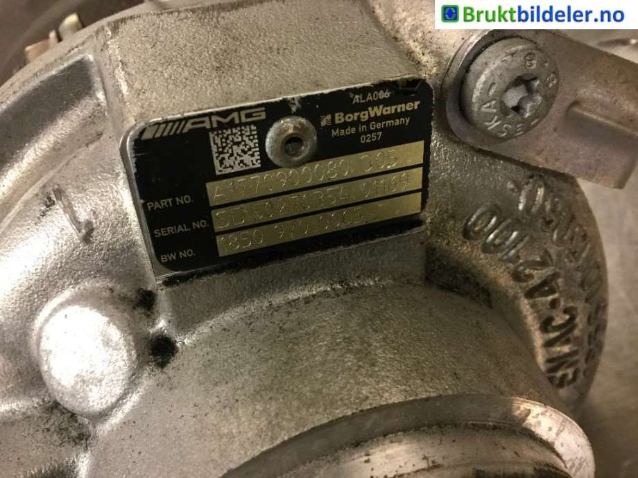 Turbo til Mercedes C-Klasse 2014-2018 (Fase 1) (W205) (W205) (MERCEDES|A 177 090 00 80|)