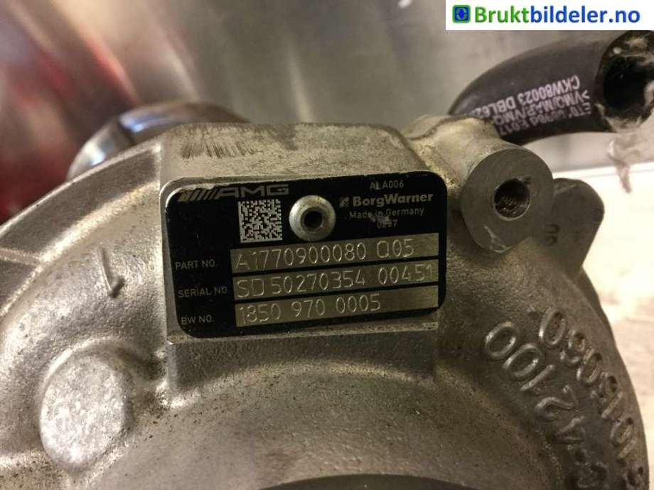 Turbo til Mercedes C-Klasse 2014-2018 (Fase 1) (W205) (W205) (MERCEDES|A 177 090 00 80|)