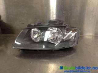 Frontlykt venstre halogen til Audi A3, 2003-2008 (Type II, Fase 1)  (|8P0 941 003 K|0 301 206 201)