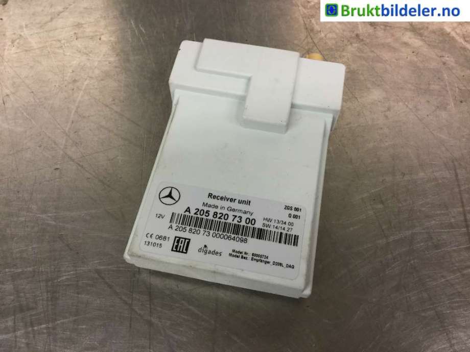 Styreenhet diverse til Mercedes GLC, 2015-2022 (X253) (X253) (MERCEDES|A 205 820 73 00)