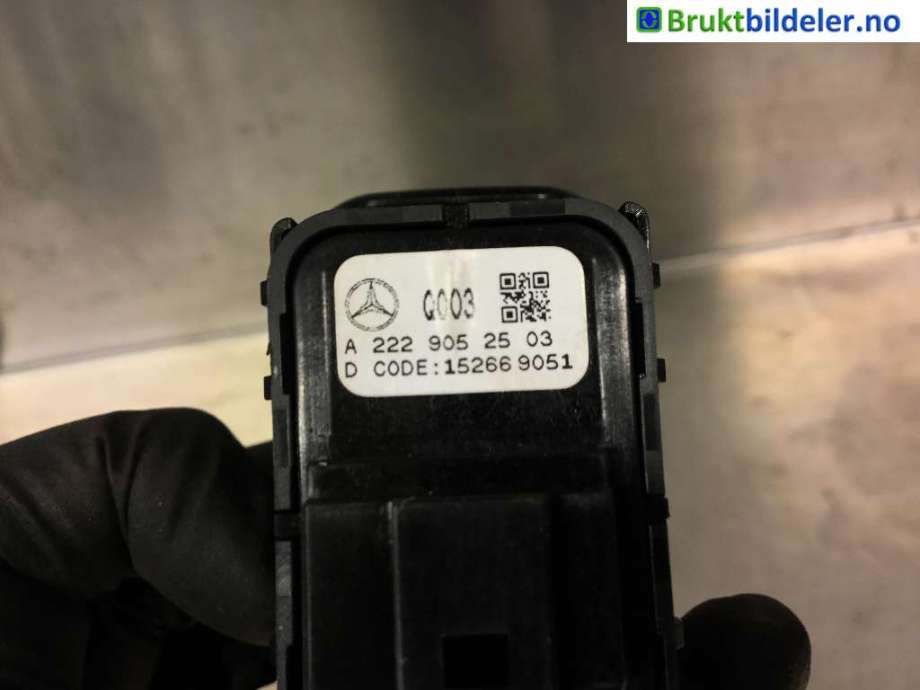 Bryter diverse til Mercedes GLC 2015-2022 (X253) (X253) (MERCEDES|A 222 905 25 03|)