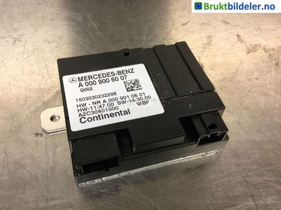 Styreenhet drivstoffpumpe til Mercedes GLC, 2015-2022 (X253) (X253) (MERCEDES|A 000 900 60 07)