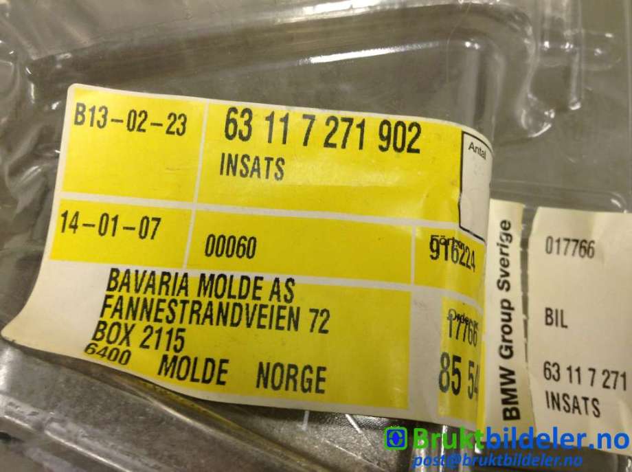 Styreenhet xenon/ballast til BMW 5-Serie 2010-2017 (F10/F11) (F10/F11) (63 17 7 271 902|)