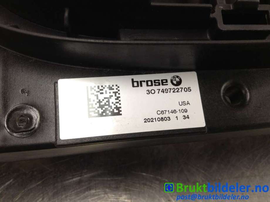 Grill til BMW X3 2017-->> (G01) (G01) (51 13 7 497 227|)