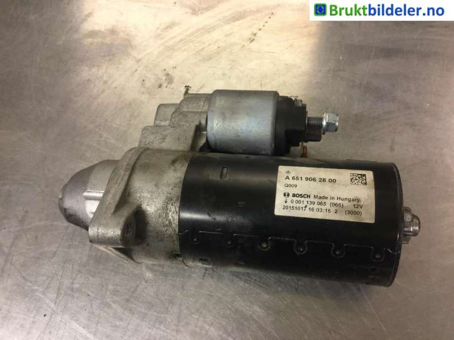 Starter diesel til Mercedes GLC, 2015-2022 (X253) (X253) (MERCEDES|A 651 906 28 00)