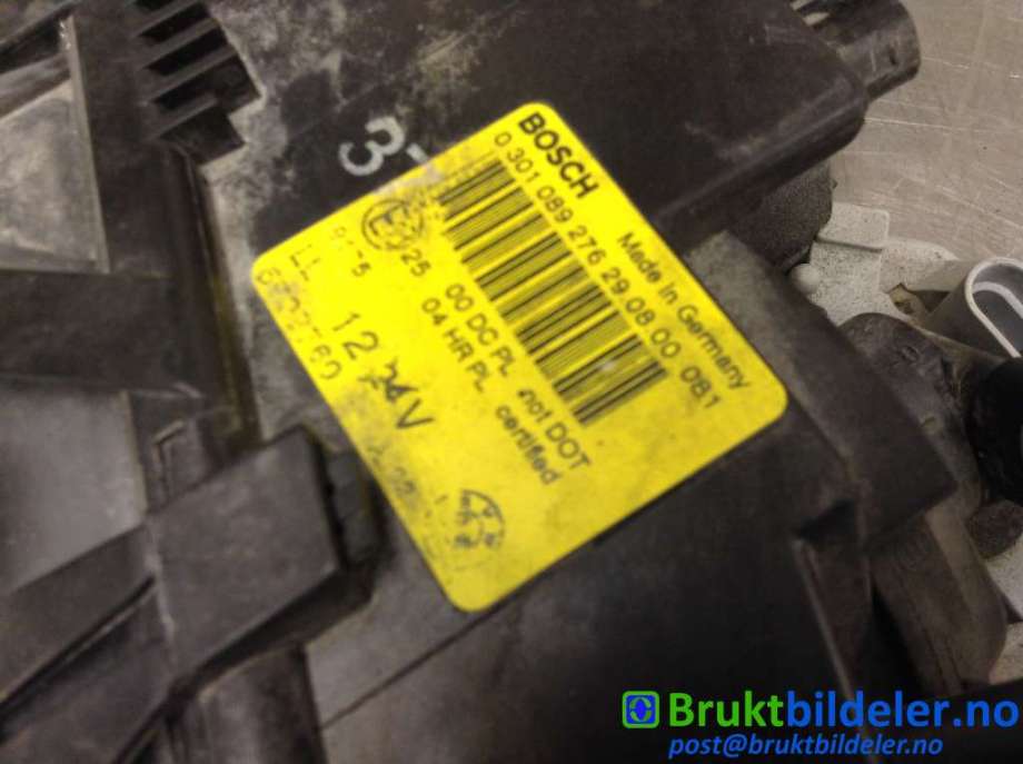 Frontlykt høyre xenon til BMW 3-Serie 1998-2005 (E46) (E46) (|0 301 089 276)