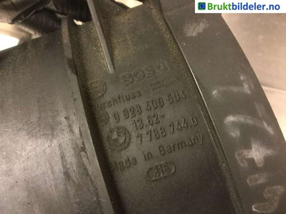 Luftmengde/luftmassemåler til BMW X5 2007-2013 (E70) (E70) (BMW|1362 7 788 744.0|0 928 400 504|)