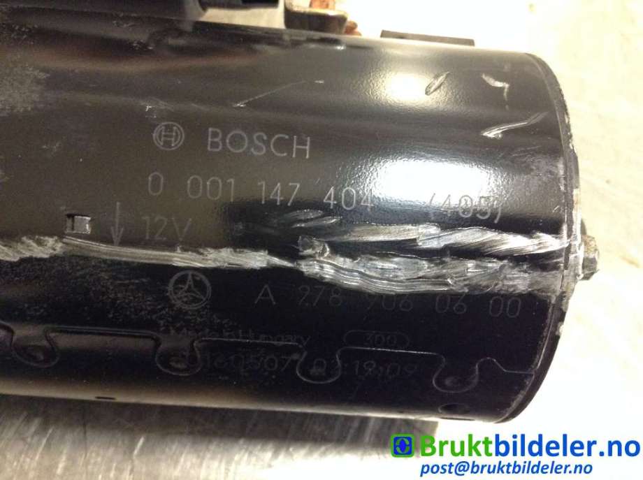 Starter til Mercedes C-Klasse 2014-2018 (Fase 1) (W205) (W205) (MERCEDES|A 278 906 06 00|0 001 147 404|)