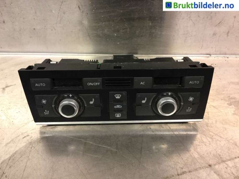 Varmeapparat betjening til Audi A6, 2008-2011 (Type III, Fase 2) (C6) (C6) (AUDI|4F1 820 043 AL)