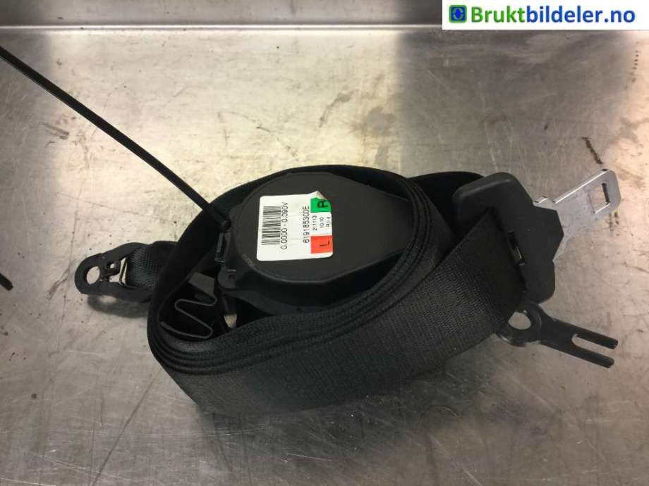 Sikkerhetsbelte bak høyre til BMW 3-Serie, 2012-2018 (F30/F31/F34) (F30/F31/F34) (BMW|619185300E)