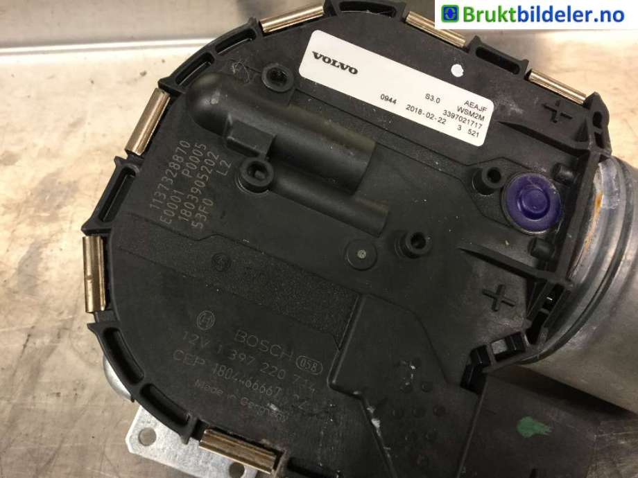 Viskermotor frontrute til Volvo V90 / V90 CC / S90 2016-->>  (VOLVO||1 397 220 714)