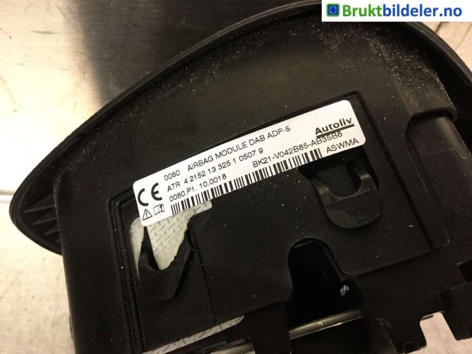 Airbag rattpute til Ford Transit Custom 2013-2023 (Type I)  (FORD|BK21-V042B85-AB35B8|)