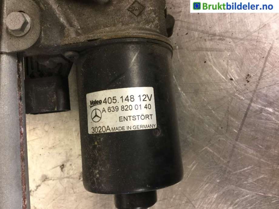 Viskermotor frontrute til Mercedes Vito/Viano 2010-2014 (Fase 2) (W639) (W639) (MERCEDES|A 639 820 01 40|)