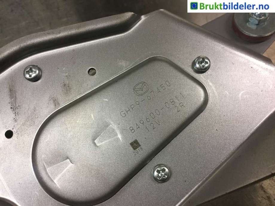Viskermotor bakrute til Mazda 6 2013-2015 (Type III, Fase 1) (MAZDA|GHP9-67-450|)