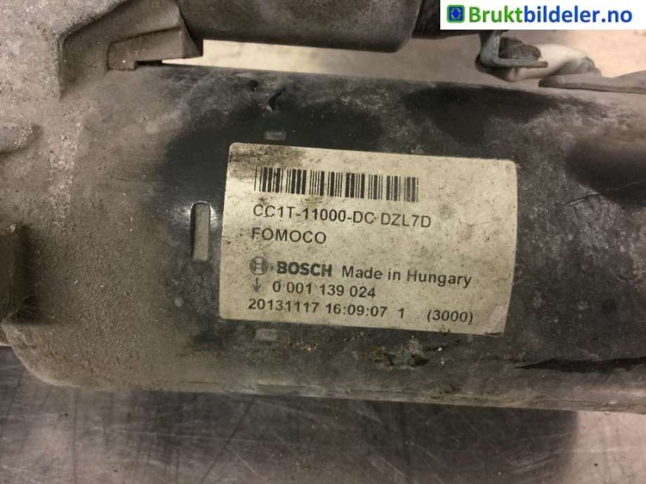 Starter diesel til Ford Transit Custom 2013-2023 (Type I)  (FORD|CC1T-11000-DC|0 001 139 024|)