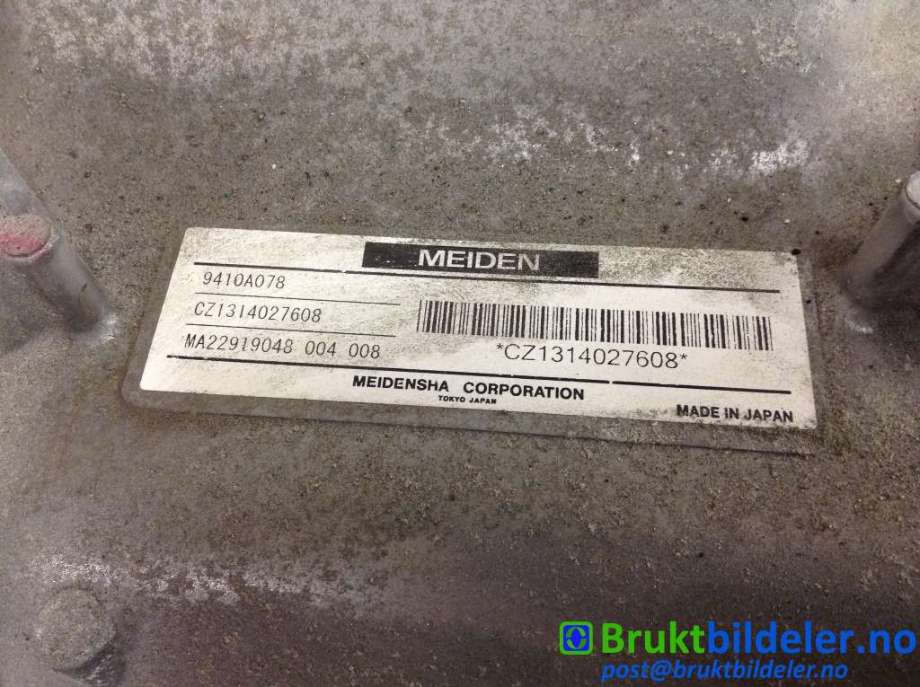 DCDC converter hybrid til Mitsubishi Outlander 2015-->> (Type III, Fase 2) (MITSUBISHI|9410A078|)