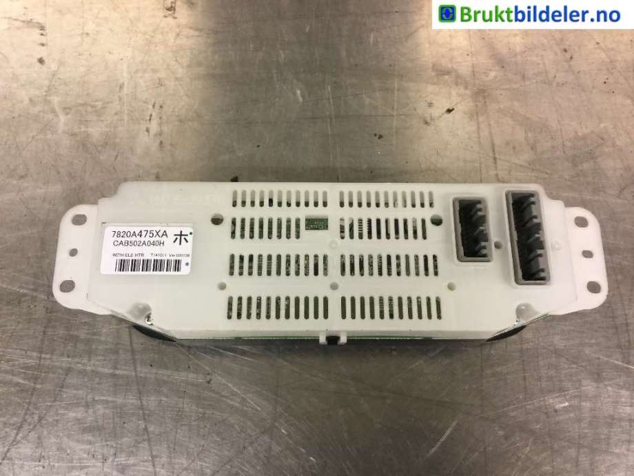 Varmeapparat betjening til Mitsubishi Outlander 2015-->> (Type III, Fase 2)  (MITSUBISHI|7820A475XA|)
