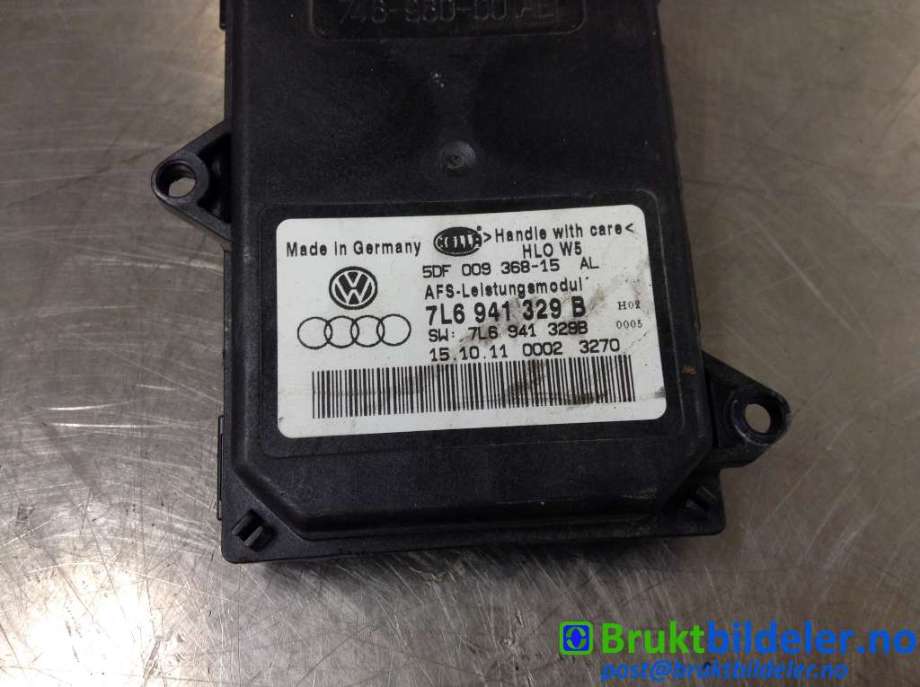 Styreenhet xenon/ballast til Škoda Superb 2008-2015 (Type II)  (7L6 941 329 B|5DF 009 368-15|)