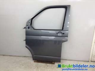 Dør venstre 2dørs til VW Transporter / Caravelle, 2009-2015 (Fase 2) (T5) (T5) (VOLKSWAGEN|7E0 831 055 G)