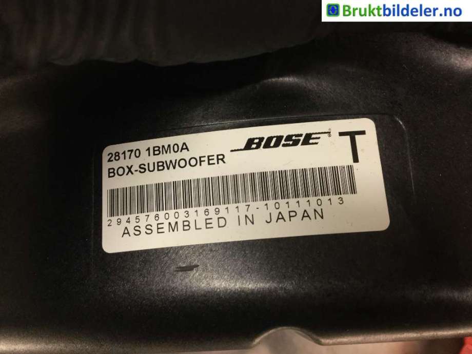 Bilstereo diverse til Nissan Murano 2009-->> (Z51) (Z51) (NISSAN|281701BM0A|)