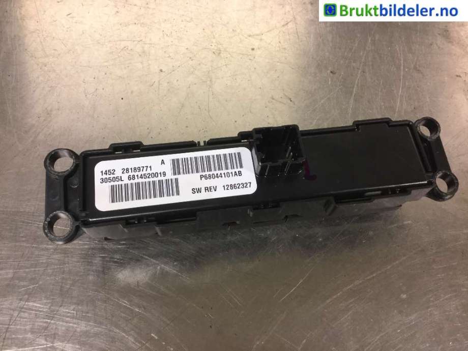 Bryter diverse til Jeep Compass 2012-2016 (Type I, Fase 2)  (JEEP|P68044101AB|1452 28189771|)