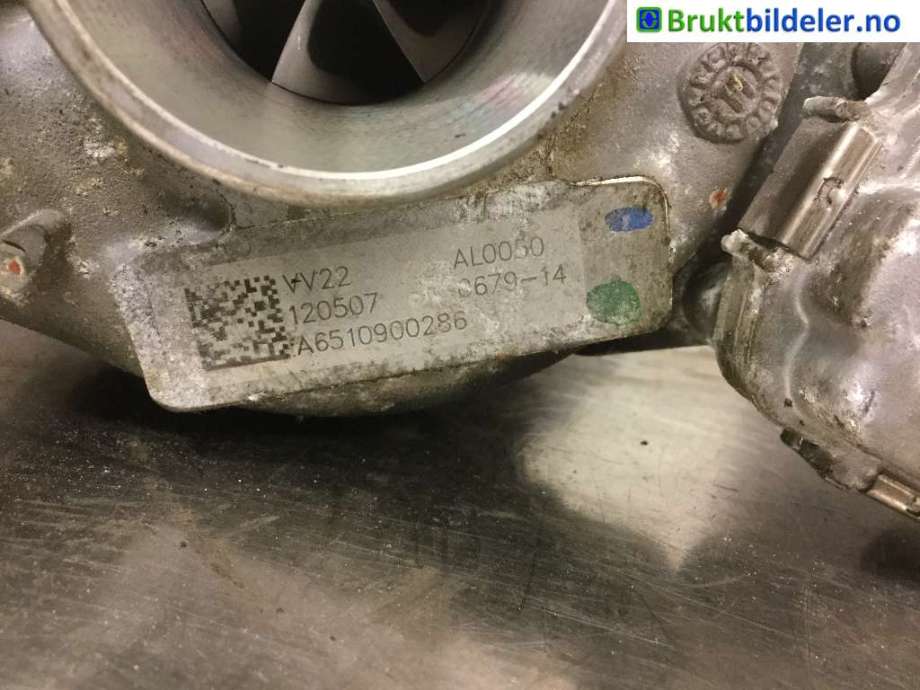 Turbo til Jeep Compass 2012-2016 (Type I, Fase 2)  (JEEP|A6510900286|)