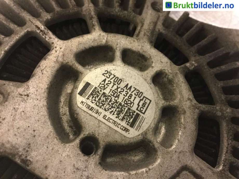Dynamo til Subaru Forester 2008-2013 (Type III) (SUBARU|23700 AA730|A2TX2381|)