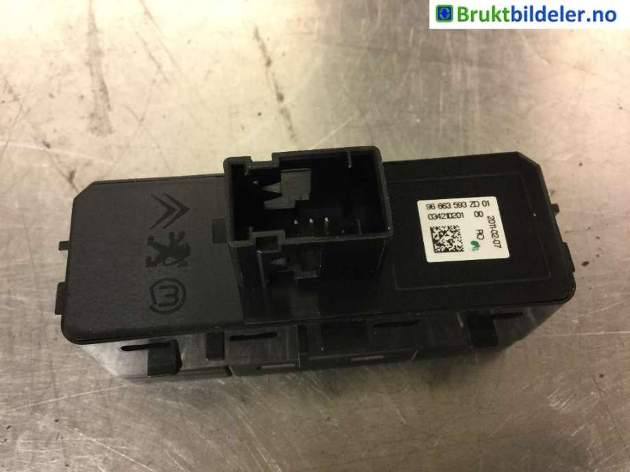 Bryter diverse til Peugeot 508 2011-2014 (Type I, Fase 1)  (PEUGEOT|96 663 593 ZD|)