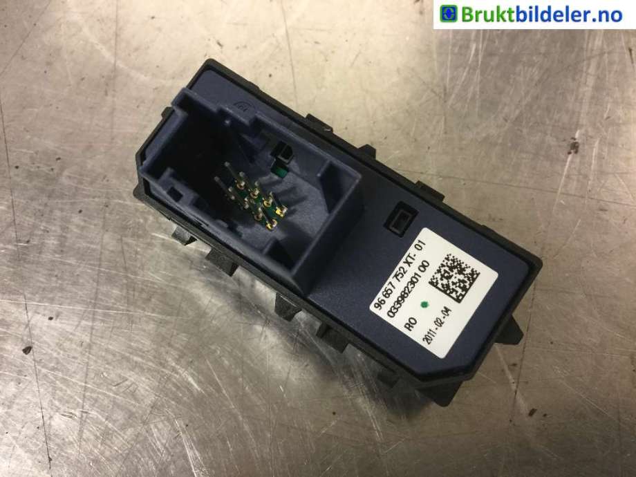 Bryter diverse til Peugeot 508 2011-2014 (Type I, Fase 1)  (PEUGEOT|96 657 752 XT|)