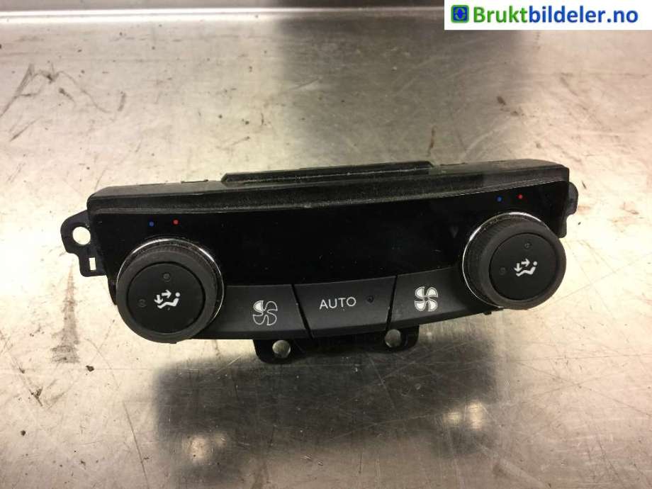 Varmeapparat betjening til Peugeot 508, 2011-2014 (Type I, Fase 1) (PEUGEOT|96 666 291 XT)