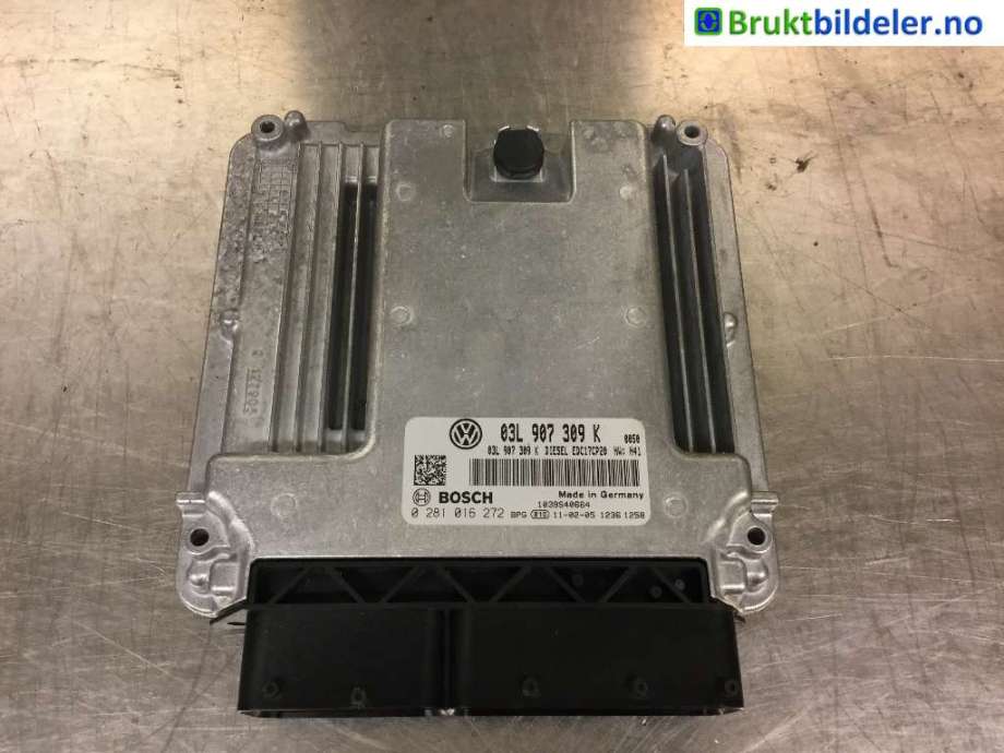 Styreenhet motor til VW Transporter / Caravelle, 2009-2015 (Fase 2) (T5) (T5) (VOLKSWAGEN|03L 907 309 K)