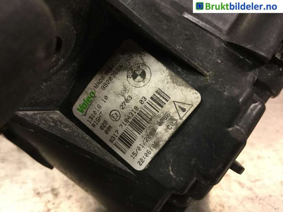 Tåkelykt venstre foran til BMW X5 2007-2013 (E70) (E70) (BMW|6317718431803|89203664|)