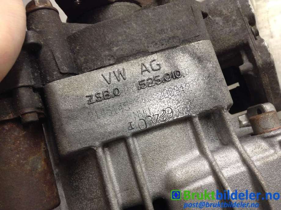 Kardang klokke bak til VW Tiguan 2011-2016 (Type I, Fase 2)  (VOLKSWAGEN|0AY 525 010 D|NVU|0AY 025 010 L)