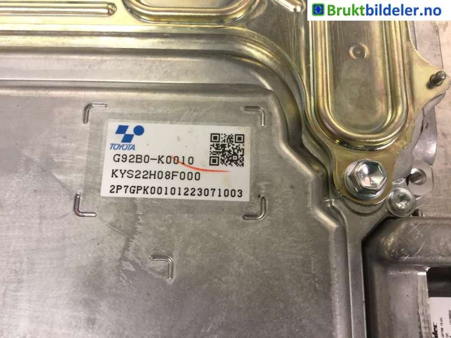 Inverter elbil til Toyota Yaris Cross (SUV) 2021-->>  (G92B0-K0010|)