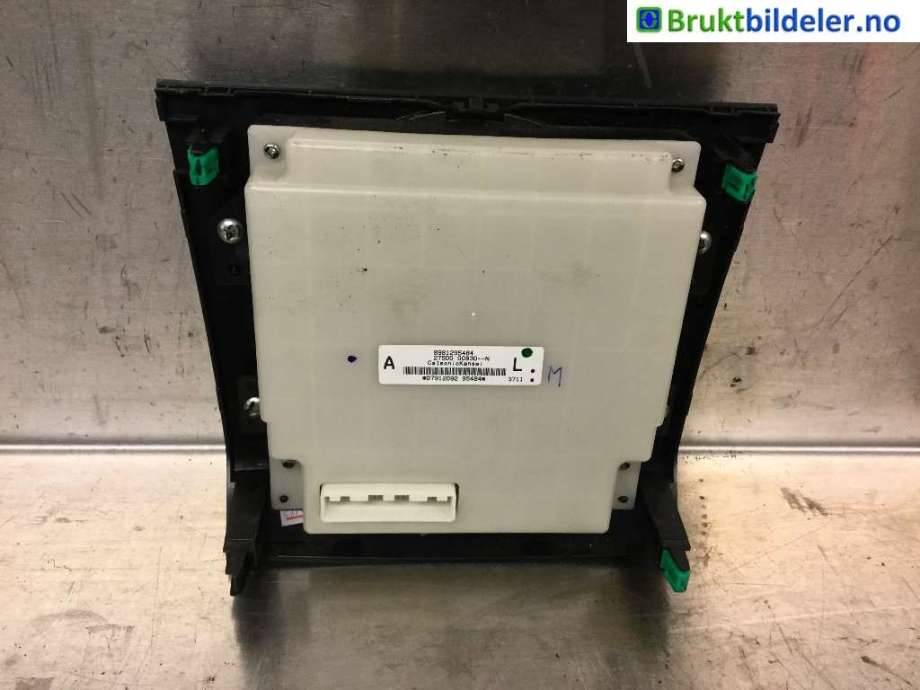 Varmeapparat betjening til Isuzu D-Max 2012-2017 (Type II, Fase 1)  (ISUZU|8-98125-548-4|27500 00B30--N|)