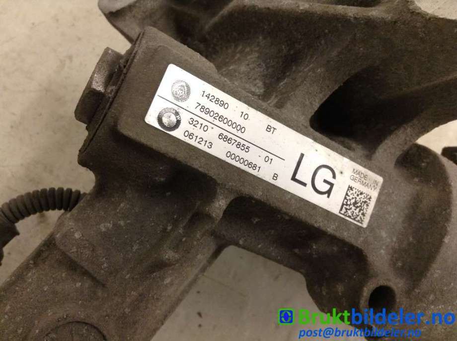 Tannstang elektrisk til BMW 3-Serie 2012-2018 (F30/F31/F34) (F30/F31/F34) (BMW|32 10 6 867 855|78902600000|5WK66200E 01)