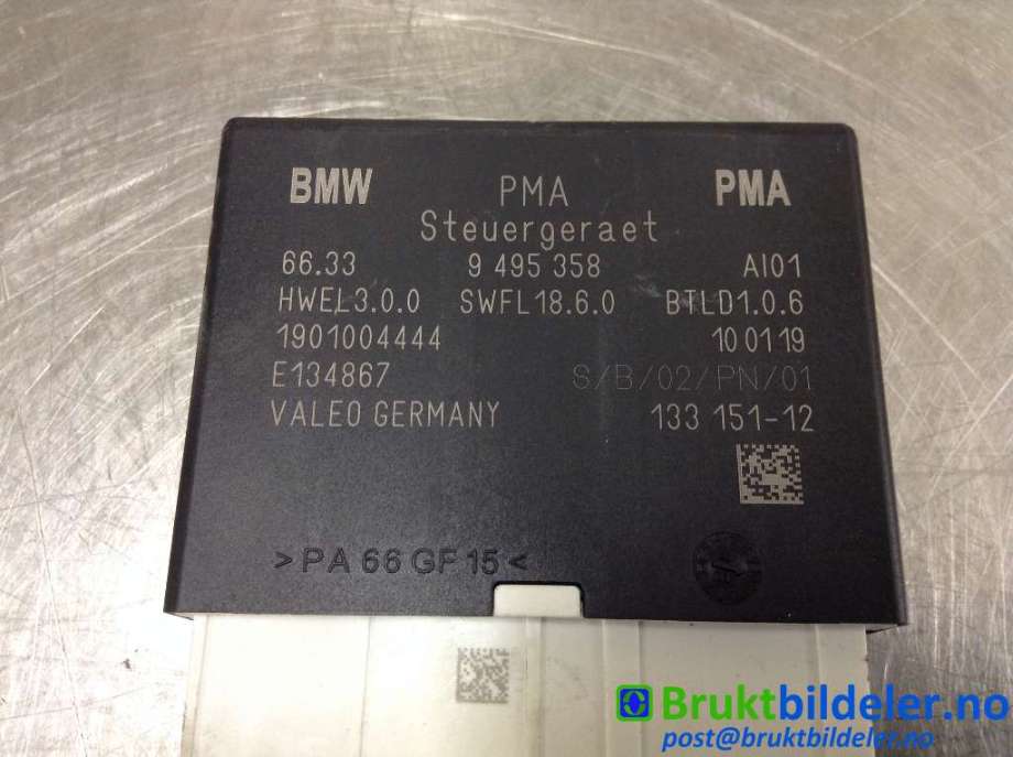 Styreenhet parkering til BMW i3 2013-2022 (BMW|9 495 358|)