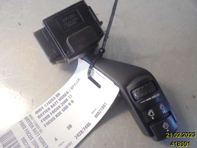 Bryter visker til Ford Focus, 2008-2010 (Type II, Fase 2)  (FORD|4M5T-17A553-BD)