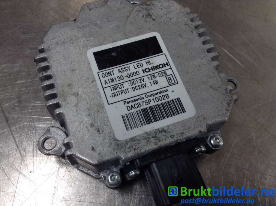 Styreenhet xenon/ballast til Nissan Leaf 2011-2017 (Type I) (NISSAN|DACB75P10028|A1M130-0000|)