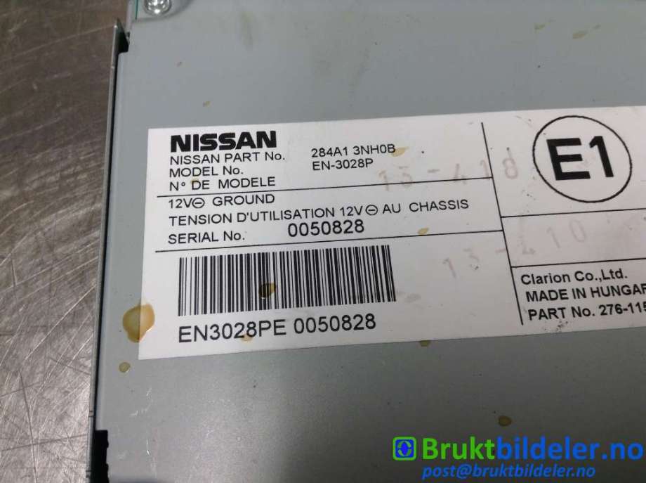 Styreenhet diverse til Nissan Leaf 2011-2017 (Type I)  (NISSAN|284A1 3NH0B|)