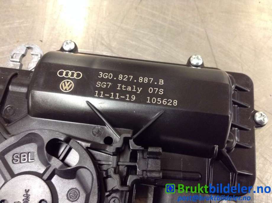 Baklukeåpner motor til VW Passat 2015-2019 (Fase 1) (B8) (B8) (VOLKSWAGEN|3G0 827 887 B|)