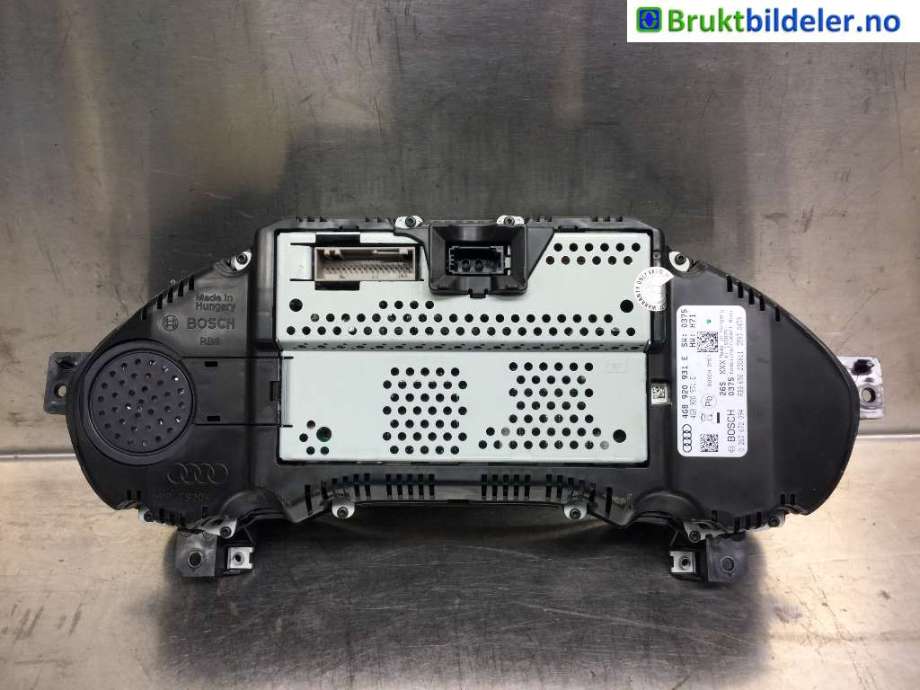 Instrumentpanel til Audi A6 2011-2014 (Type IV, Fase 1) (C7) (C7) (AUDI|4G8 920 931 E|0 263 672 094|)