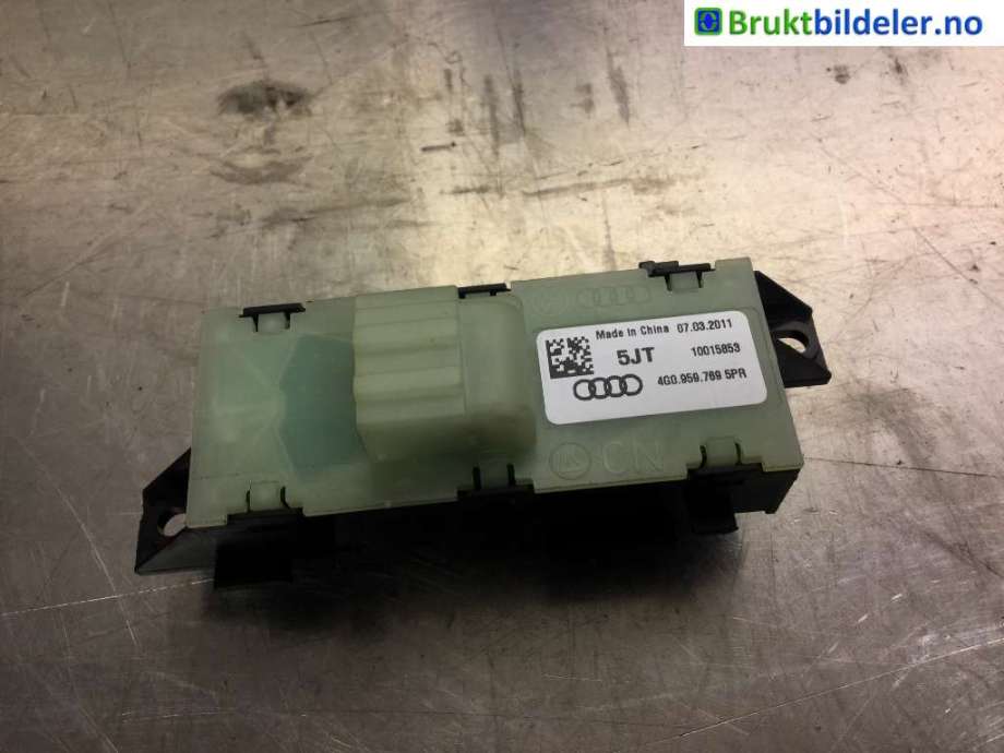 Bryterpanel førersete til Audi A6 2011-2014 (Type IV, Fase 1) (C7) (C7) (AUDI|4G0 959 769|)