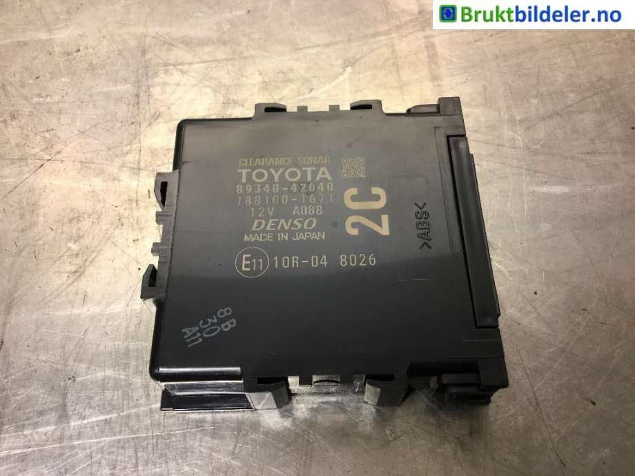 Styreenhet diverse til Toyota RAV4, 2016-2019 (Type IV, Fase 2)  (TOYOTA|89340-42040)