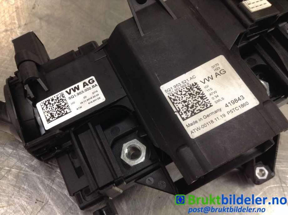 Bryter combi til VW Passat 2015-2019 (Fase 1) (B8) (B8) (VOLKSWAGEN|5Q1 953 521 AC||5Q1 953 502 BA)